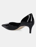Michael Michael Kors Кожени обувки с тънък ток Elyse в черно 40F5EYMP1A.001