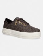 Michael Michael Kors Lindsey Lace Up маратонки дамски кафяви с платформа 43T6LDFS1B.200