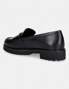 Michael Michael Kors лоуфъри дамски от кожа Jaelyn Lug Loafer черни 40T6JLFP1L.001