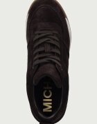Michael Michael Kors Nikko S2 Wedge Trainer маратонки дамски от велур кафяви 43F6NKFS1S.251