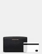 Michael Michael Kors портфейл дамски от кожа черен 32S5GYTZ2L