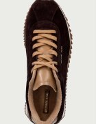 Michael Michael Kors Rhodes Trainer маратонки дамски от велур кафяви 43F5RHFS1S.240