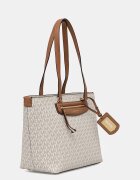 Michael Michael Kors шопинг чанта дамска от имитация на кожа бежова 30S6GTVT2B