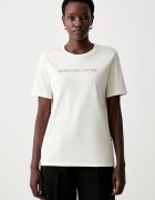 Michael Michael Kors тениска дамска от памук бежова MT6528597J