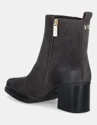 Michael Michael Kors Велурени боти Lex в кафяво с дебел ток 40F5LXME5S.251