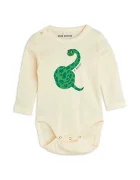 MINI RODINI Бебешко боди от памук Snake