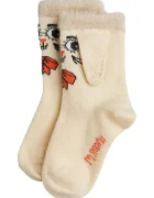 MINI RODINI чорапи за деца Rabbit бежови 26760111