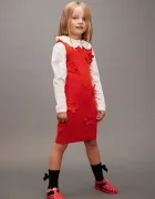 MINI RODINI Детска памучна рокля