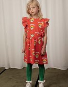 MINI RODINI Детска памучна рокля Hike