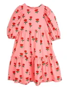 MINI RODINI Детска памучна рокля Roses