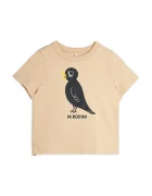 MINI RODINI Детска памучна тениска Blackbird