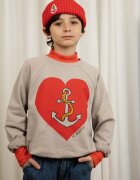 MINI RODINI Детски памучен суичър