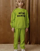 MINI RODINI Детски памучен суичър Cats