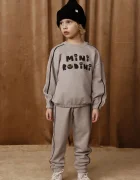 MINI RODINI Детски памучен суичър Cats