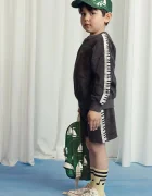 MINI RODINI Детски памучен суичър Piano terry