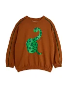 MINI RODINI Детски памучен суичър Snake