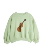 MINI RODINI Детски памучен суичър Violin