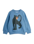 MINI RODINI Памучен суичър Panther