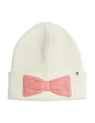 MINI RODINI шапка бийни за деца с вълна бяла 26765114