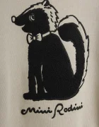 MINI RODINI суичър за деца от памук Skunk сив 26720114