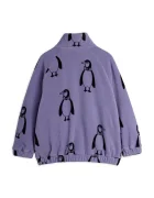 MINI RODINI яке за деца от полар Penguin виолетово 11000366