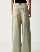 Miss Sixty дънки wide leg дамски сини 6M2JJ43400