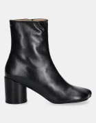 MM6 MAISON MARGIELA боти дамски от кожа черни S59WU0235.P3628