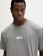 MM6 MAISON MARGIELA Памучна тениска в сиво с изчистен дизайн SH0GC0071.M20170
