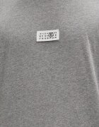 MM6 MAISON MARGIELA Памучна тениска в сиво с изчистен дизайн SH0GC0071.M20170