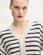 MM6 MAISON MARGIELA Памучна жилетка в бежово от лека материя S52HP0025