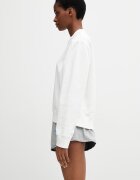 MM6 MAISON MARGIELA суичър дамски от памук бял S62GU0145.M25014