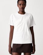 MM6 MAISON MARGIELA тениска дамска от памук бяла S62GD0224-M20048