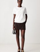 MM6 MAISON MARGIELA тениска дамска от памук бяла S62GD0224-M20048