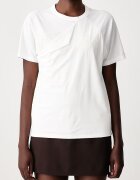 MM6 MAISON MARGIELA тениска дамска от памук бяла S62GD0224-M20048