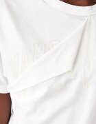 MM6 MAISON MARGIELA тениска дамска от памук бяла S62GD0224-M20048