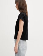 MM6 MAISON MARGIELA тениска дамска от памук черна S62GD0216.M20048