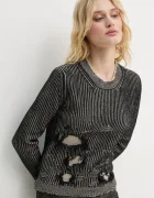 MM6 MAISON MARGIELA Вълнен пуловер с две лица