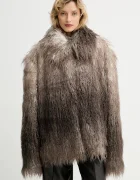 MMC STUDIO Палто в кафяво FLORO.FUR