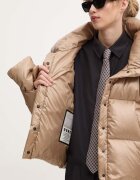 MMC STUDIO пухено яке дамско RAFO бежово RAFO.JACKET