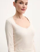 Morgan Блуза с дълги ръкави TRESOR в бежово TRESOR