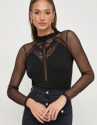 Morgan Боди TJULIE в черно с изчистен дизайн UNIQUE.BLACK