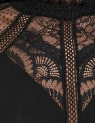 Morgan Боди TJULIE в черно с изчистен дизайн UNIQUE.BLACK