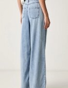 Morgan дънки wide leg дамски сини PELIAM