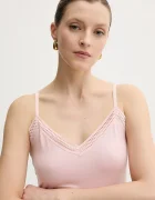 Morgan топ дамски с вискоза BARBA.N розов BARBA.N