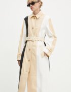 Moschino Jeans Кожено палто