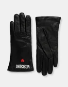 Moschino Кожени ръкавици