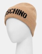 Moschino шапка дамска от вълнена материя бежова M3469 65473