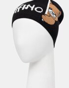 Moschino шапка дамска от вълнена материя черна M3466 65417