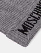 Moschino шапка мъжка с вълна сива M5875 60808