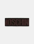 Moschino Вълнена лента за глава в черно M2338 65216